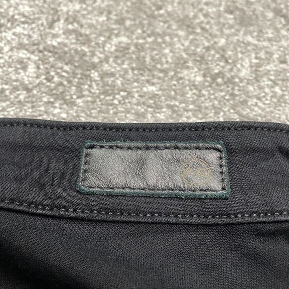 AG Adriano Goldschmied Farrah Ankle High Rise Skinny Jeans Women 25R Black 26x29 - Picture 5 of 16